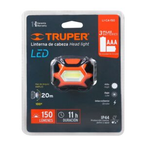 5470 TRUPER 11751 LI-CA-150 LED MINER'S LAMP