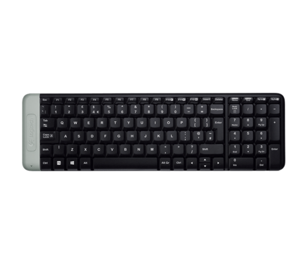 6117 K- 230 230 LOGITECH COMPACT WIRELESS KEYBOARD