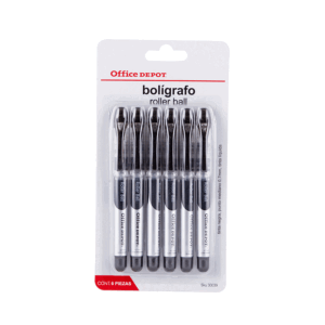 1175 OFFICE DEPOT BOLIGRAFO RETRACTIL MINI NEGRO