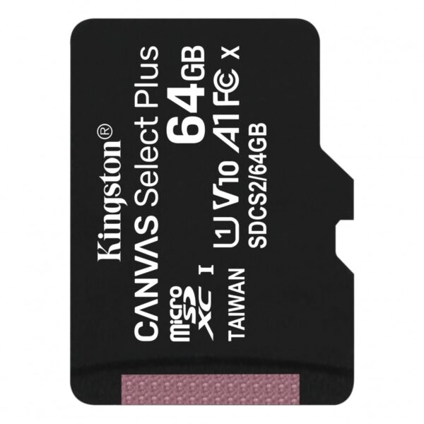 4999 SD Card Kingston Canvas Select Plus 64GB - Image 3