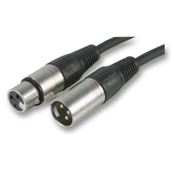 5484 XLR Microphone Cable Male to Female 3-Pin - Image 2