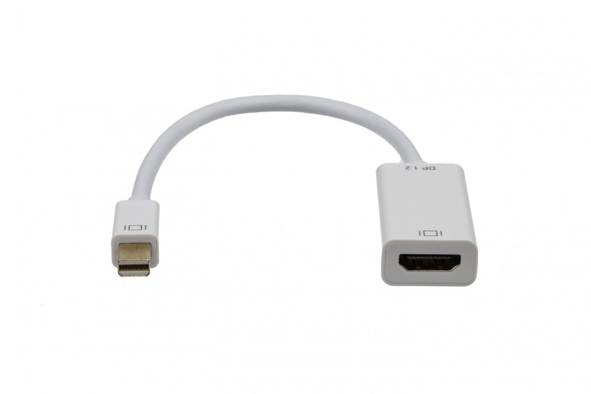 8076 MINI DISPLAY PORT TO HDMI OR VGA FEMALE ADAPTER - Image 2