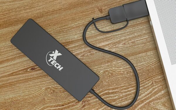 5502 XTECH XTC-390 TYPE C OR USB, 4 PORTS USB - Image 2