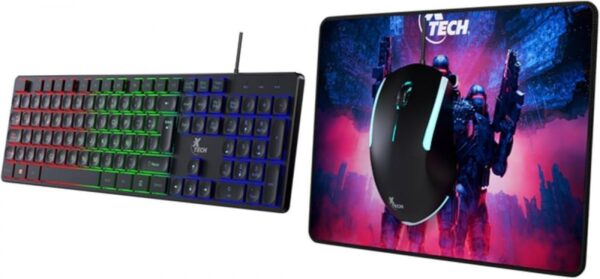 8764 XTK-535S XTECH HASHA GAMING KYBD WRD MOUSE AND MOUSE PA - Image 2