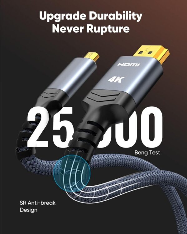 5477 Micro HDMI to HDMI Cable - Image 2