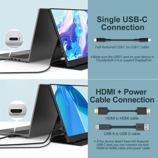 5479 View Portable Monitor, 15.6 Inch - Image 3