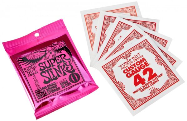 5491 JGO CUERDAS ERNIEBALL 2223 SLINKY 9-42 P/GUIT ELECT - Image 2