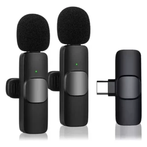 9157 MICROFONO WIRELESS 2 TYPE C AND LIGHNINTH