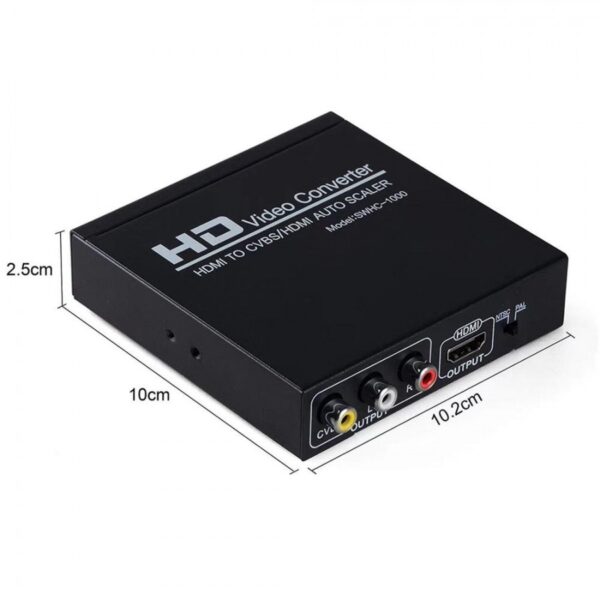 6385 YH-0905  AV TO HDMI VIDEO CONVERTER