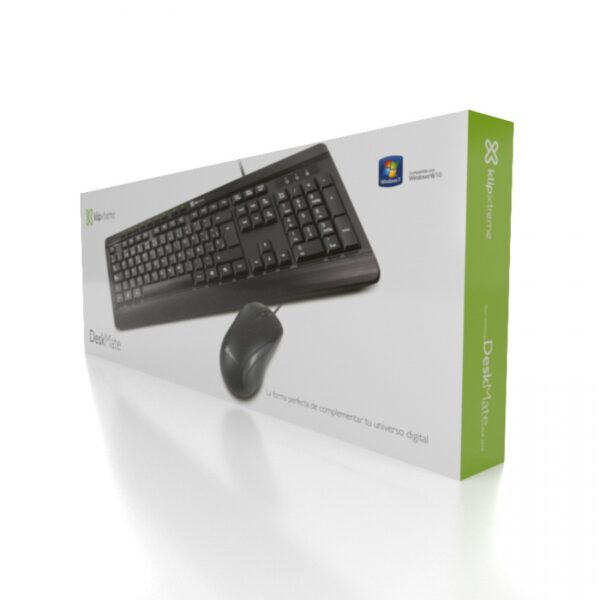 7055 KCK-251S KLIP XTREME KIT MOUSE AND KEYBOARD SPANISH - Image 2