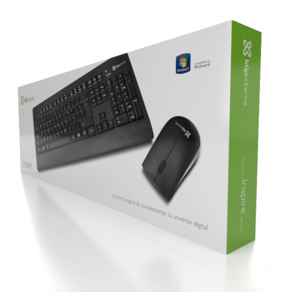 4959 KLIP XTREME- KEYBOARD AND MOUSE SET- SPANISH INALAMBRICO - Image 3