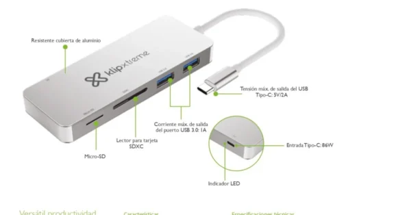 7050 KCR-500 Card reader USB-C - Image 3