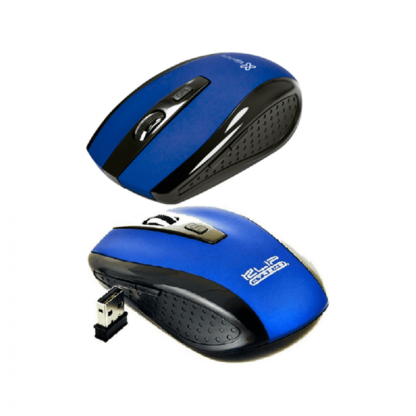 4943 KLIP XTREME KMW-340 BL/RD/BK MOUSE  BLUE - Image 4