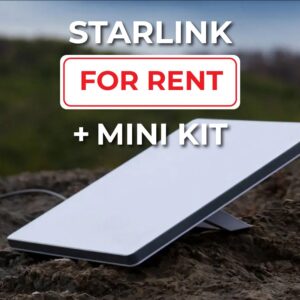 5508 STARLINK PLAN FOR RENT + STARLINK MINI KIT