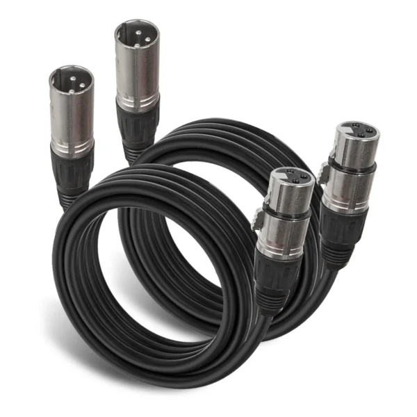 5484 XLR Microphone Cable Male to Female 3-Pin