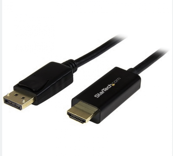 7651 STARTECH.COM CABLE DISPLAYPORT TO HDMI DP2HDMM1MB