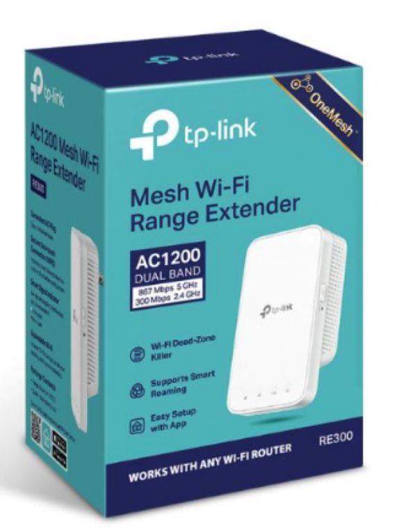 4398 TP-LINK R300 MESH WI-FI EXTENDER AC1200 5G - Image 2