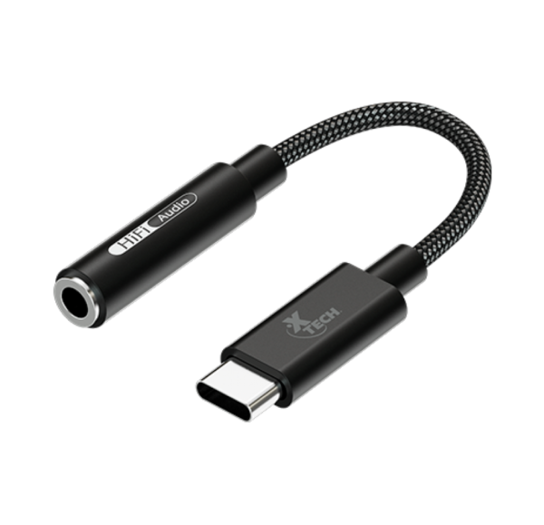 6718 XTC-509 ADAPTER USB-C MALE TO 3.5MM