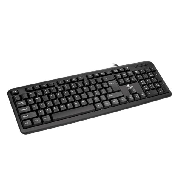 8141 Xtech XTK-092E - Keyboard - Wired English USB Black - Image 3