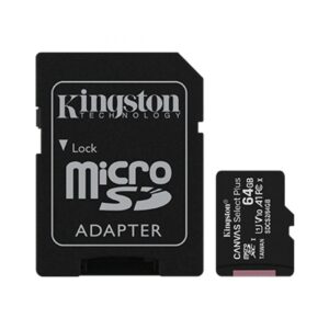 4999  KINGSTON SD CARD CANVAS SELECT PLUS SDCS2/64GB