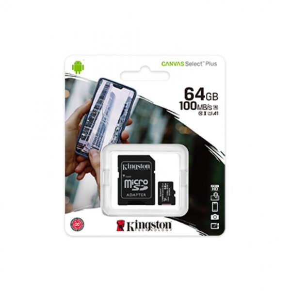 4999  KINGSTON SD CARD CANVAS SELECT PLUS SDCS2/64GB - Image 3