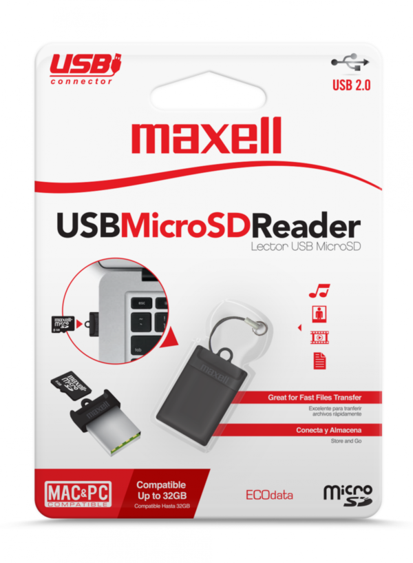 6460 MAXELL CARD READER MICRO SD - Image 3