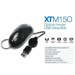 8006 XTM-150 MOUSE OPTICAL RETRACTIL