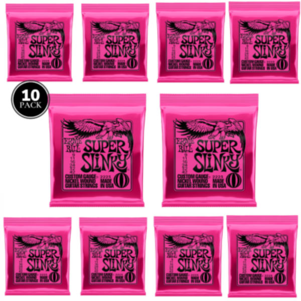 5491 JGO CUERDAS ERNIEBALL 2223 SLINKY 9-42 P/GUIT ELECT