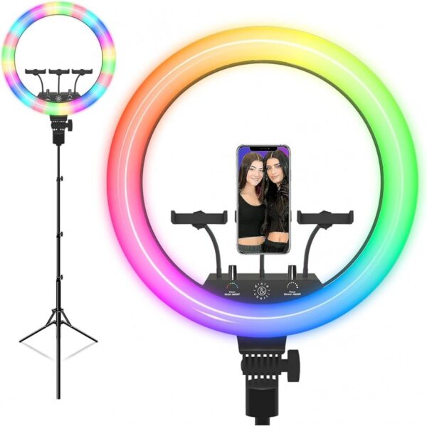 5874 RGB LED SOFT RING LIGHT 45CM