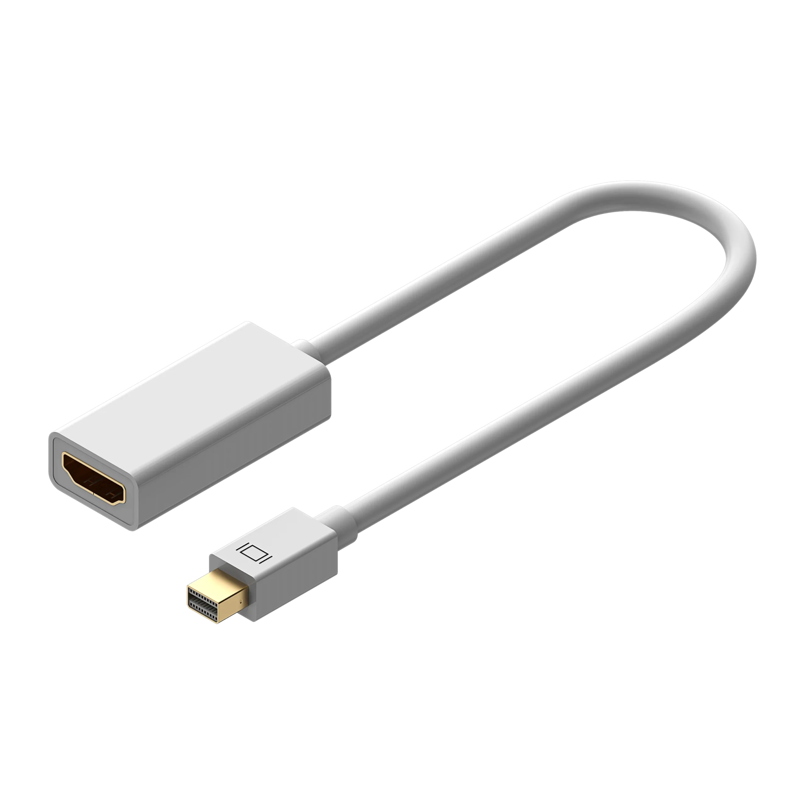 8076 MINI DISPLAY PORT TO HDMI OR VGA FEMALE ADAPTER - Image 3