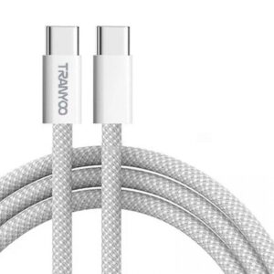 5751 TRANYOO METAL BRAIDED CABLE TYPE C TO TYPE C
