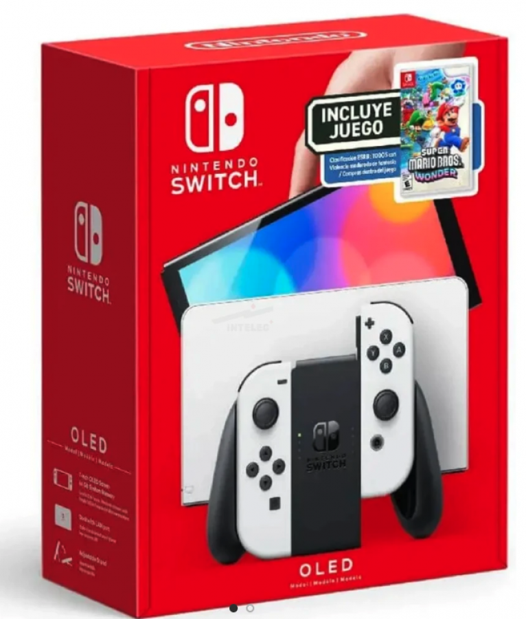 5835 Nintendo Switch OLED + Super Mario Wonder