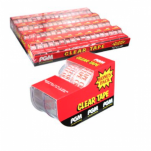 5841 CINTA TRANSPARENTE PAQUETE 2 UNIDADES