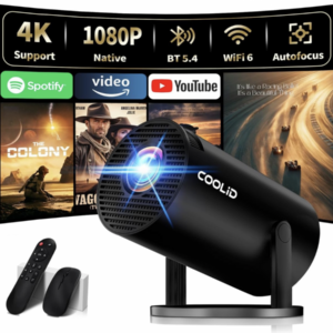 5863  Mini Projector Coolid Support 4K